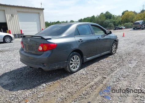2009 Toyota Corolla S z USA, uszkodzony, nr VIN 2T1BU40E29C145656